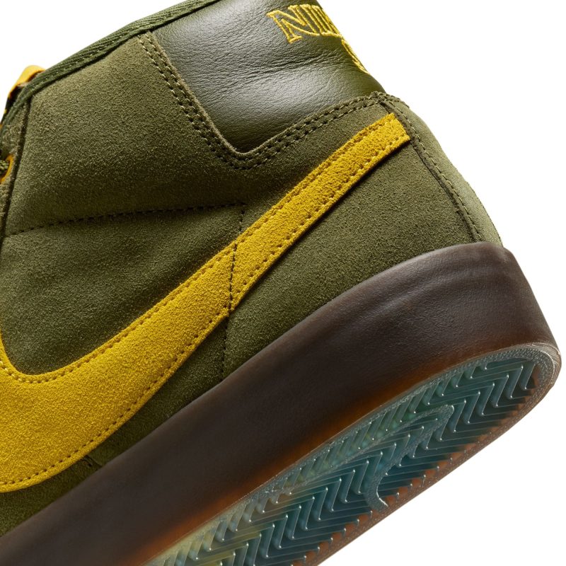 NikeSBZoomBlazerMidQS RoughGreen Amarillo HM5838 30011