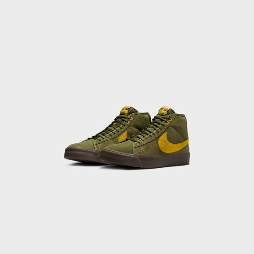 NikeSBZoomBlazerMidQS RoughGreen Amarillo HM5838 3002