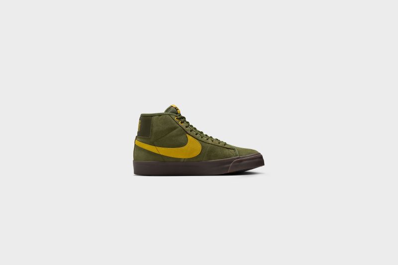 NikeSBZoomBlazerMidQS RoughGreen Amarillo HM5838 3003