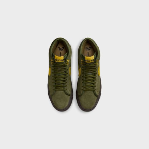 NikeSBZoomBlazerMidQS RoughGreen Amarillo HM5838 3007