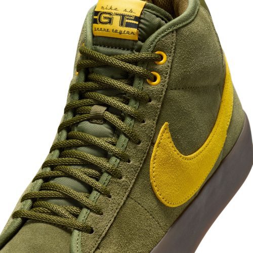 NikeSBZoomBlazerMidQS RoughGreen Amarillo HM5838 3009