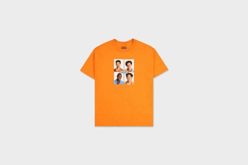 PleasuresHalfBakedCastT Shirt Orange 1