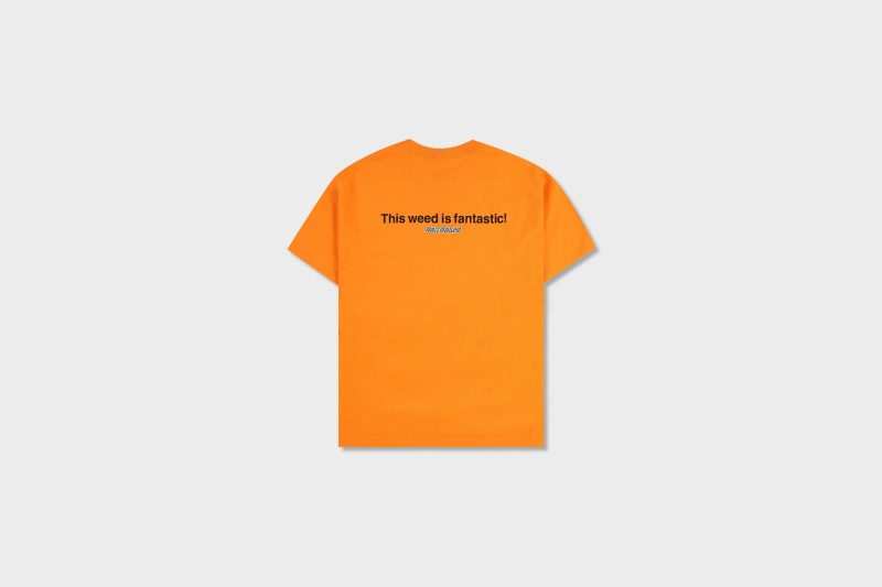 PleasuresHalfBakedCastT Shirt Orange 2