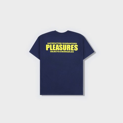 PleasuresStaffPocketT Shirt Navy 2