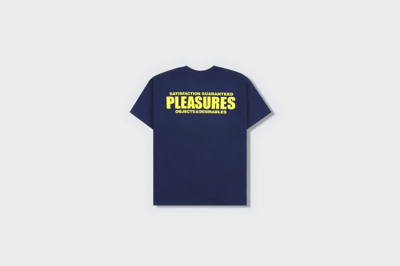 PleasuresStaffPocketT Shirt Navy 2