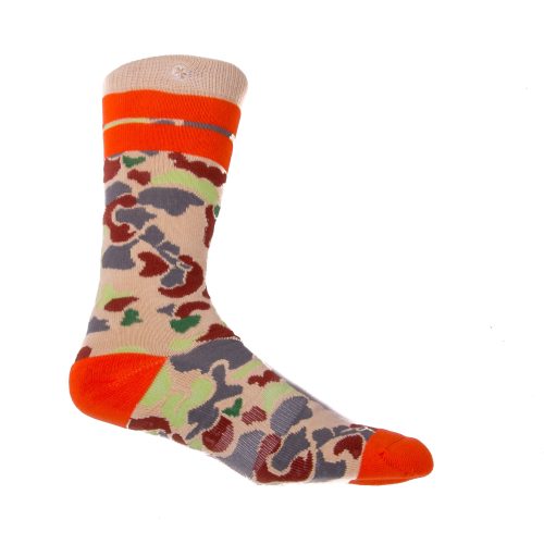 Arkansocks - Duck Camp (Tan/Orange)