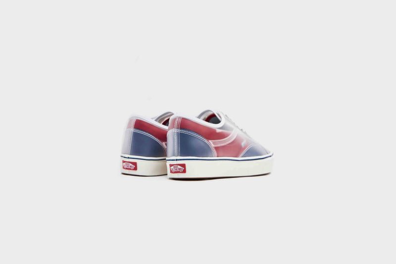 VansComfycushSlip Skool Canvas TrueNavyRed 3