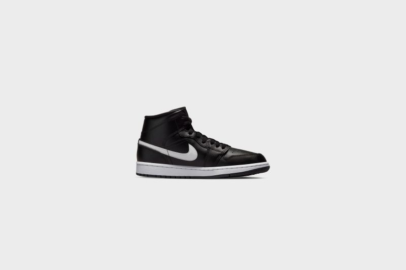 WMNSAirJordan1Mid Black White Black DV0991 0013