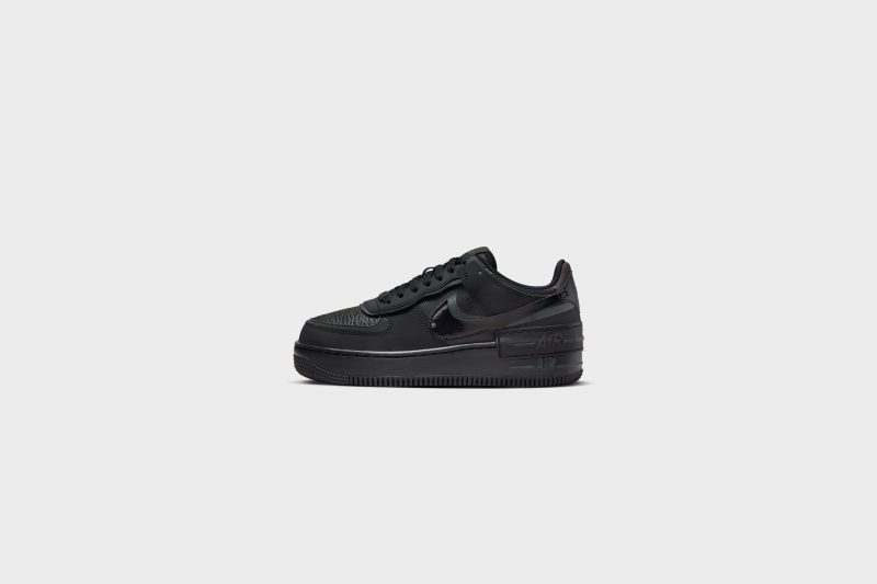 WMNSNikeAF1Shadow Black Black Anthracite FB7582 0011