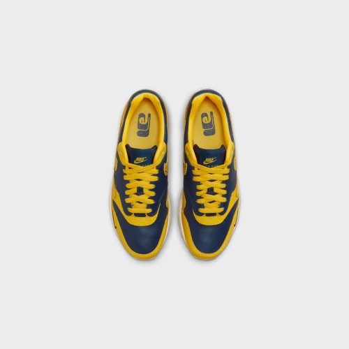 WMNSNikeAirMax1PRM MidnightNavy VarsityMaize FJ5479 4107