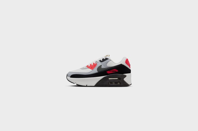 WMNSNikeAirMax90LV8 SummitWhite SmokeGrey Black FD4328 1011