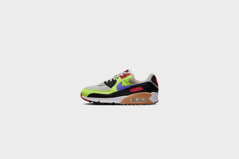 WMNSNikeAirMax90 LightBone LTUltramarine Volt DH8010 0031